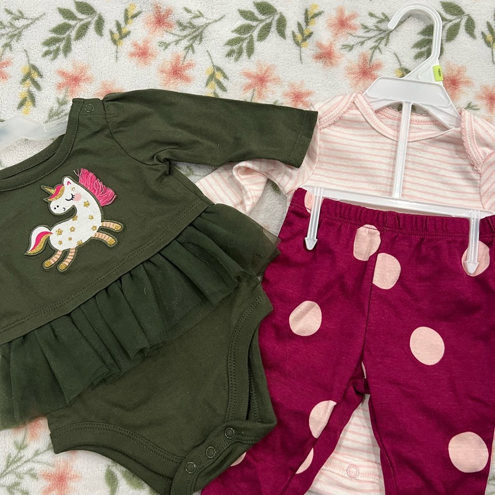 0-3 Months Baby Girl Outfits